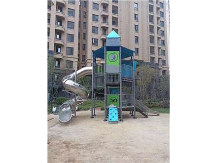 塑料組合滑梯 (120)